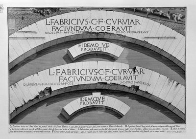 Ponte Fabricio by Giovanni Battista Piranesi